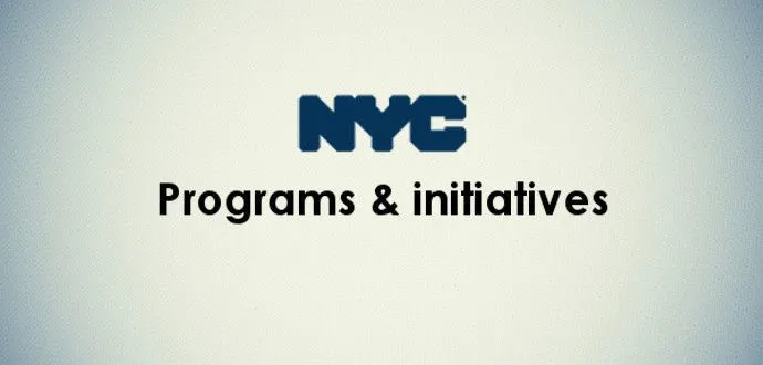 New York City programs and initiatives